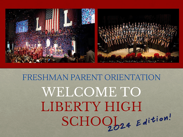 2024 Graduation Date - Monday, June 17th  Single Announcement - Liberty  High School