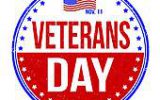 11/9- Veterans Day Assembly
