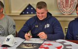 Harris signs with Navy