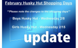Husky Hut Dates