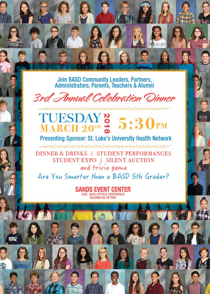 Foundation BASD Celebration Dinner – The Foundation for The Bethlehem ...